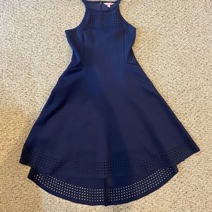 Lily Pulitzer Navy High Low Dress